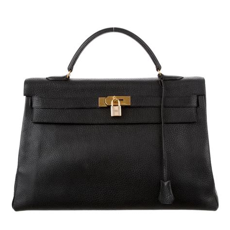 hermes black satchel|Hermes top handle bag.